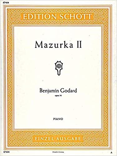 okumak Mazurka 2 B Opus 54 Piano