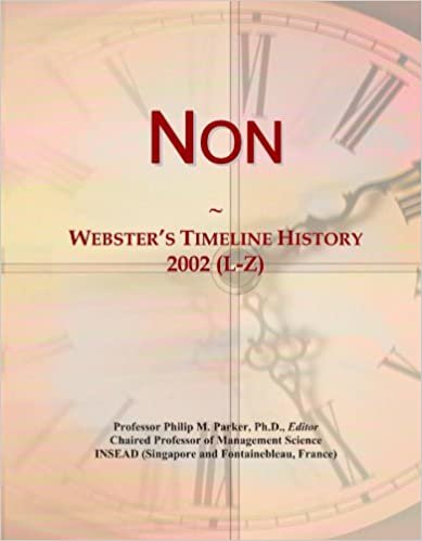 okumak Non: Webster&#39;s Timeline History, 2002 (L-Z)