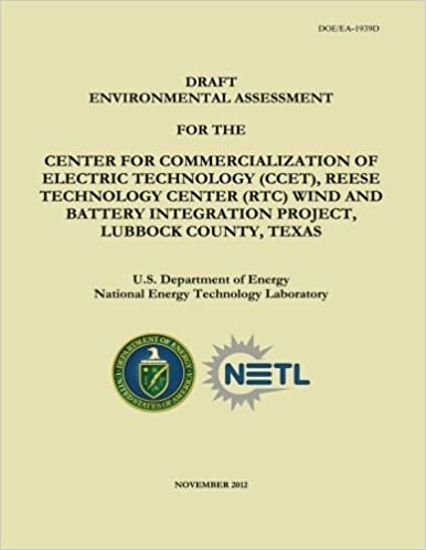 okumak Draft Environmental Assessment for the Center for Commercialization of Electric Technology (CCET), Reese Technology Center (RTC) Wind and Battery ... Project, Lubbock County, Texas (DOE/EA-1939D)