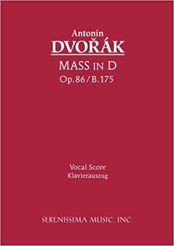 okumak Mass in D, Op. 86 / B. 175: Vocal score