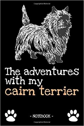 okumak The adventures with my cairn terrier: dog owner | dogs | notebook | pet | diary | animal | book | draw | gift | e.g. dog food planner | ruled pages + photo collage | 6 x 9 inch