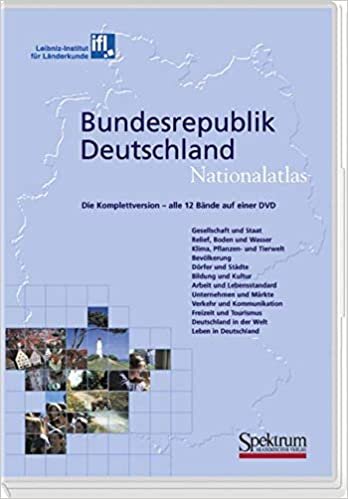 okumak Nationalatlas Bundesrepublik Deutschland - Die Komplett Versiyon: Tum 12 B Nde Auf Einer DVD