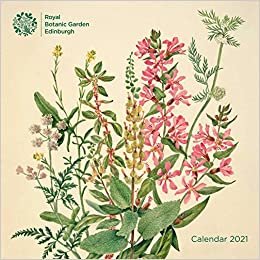 okumak Royal Botanic Gardens, Edinburgh 2021 Calendar (Wall Calendar)