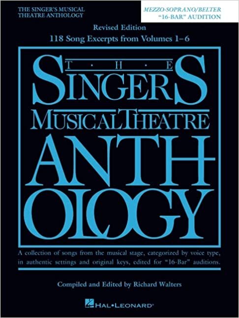 The Singer's Musical Theatre Anthology - 16-Bar Audition Edition: Mezzo-Soprano/Belter Edition