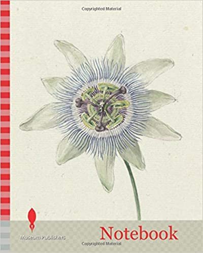 okumak Notebook: Passion Flower, Jean Bernard, c. 1825