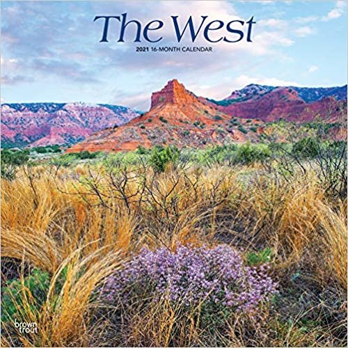 okumak The West - Der Westen der USA 2021 - 18-Monatskalender mit f