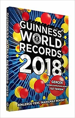 okumak Guinness Dünya Rekorlar Kitabı 2018