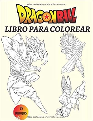okumak Dragon Ball: Libro Para Colorear