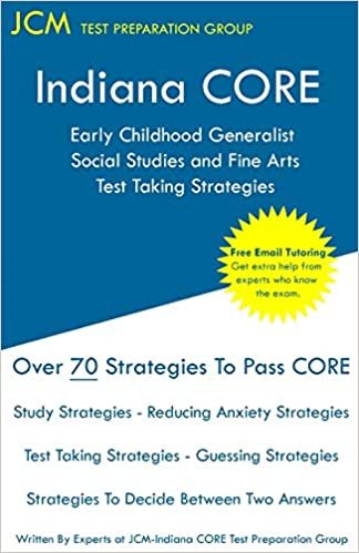 okumak Indiana CORE Social Studies and Fine Arts - Test Taking Strategies: Indiana CORE 017 - Free Online Tutoring