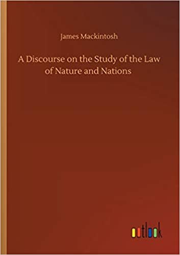 okumak A Discourse on the Study of the Law of Nature and Nations