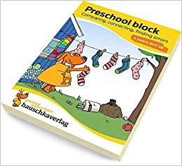 okumak Preschool block - Comparing, connecting, finding errors 4 years and up, A5-Block (Übungsmaterial für Kindergarten und Vorschule, Band 731)