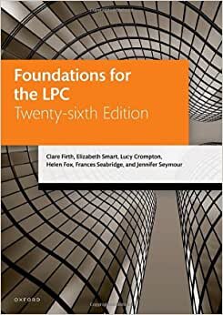 Foundations for the Lpc 26th Edition