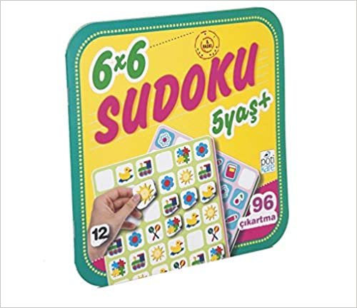 okumak 6X6 Sudoku 5+ Yaş -12