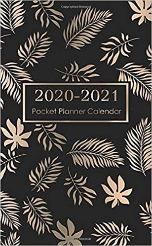 okumak 2020-2021 Pocket Planner Calendar: Two-Year Planner 24-Month Calendar Jan 2020 to Dec 2021 (Small monthly planner for purse)