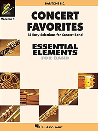okumak Concert Favorites Vol. 1 - Baritone B.C.: Essential Elements Band Series (Essential Elements 2000 Band)