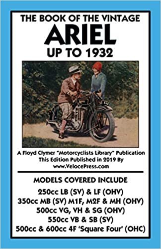 okumak Book of the Vintage Ariel Up to 1932 - All Models Including Square Four