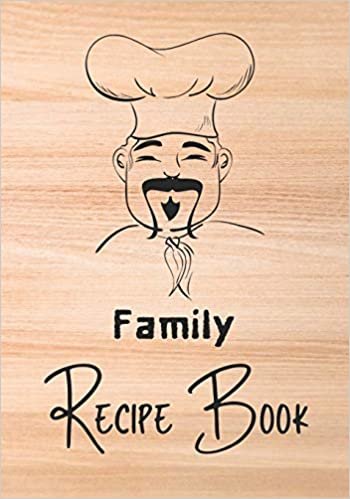okumak Family Recipe Book: Recipe binder: Elegant recipe holder to Write In Recipe cards, chic Food Graphics design, Document all Your recipe box and Notes ... recipe keeper, 100-Pages 7&quot; x 10&quot; V 4.0