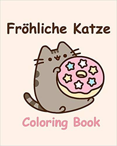 okumak Fröhliche Katze: Coloring Book