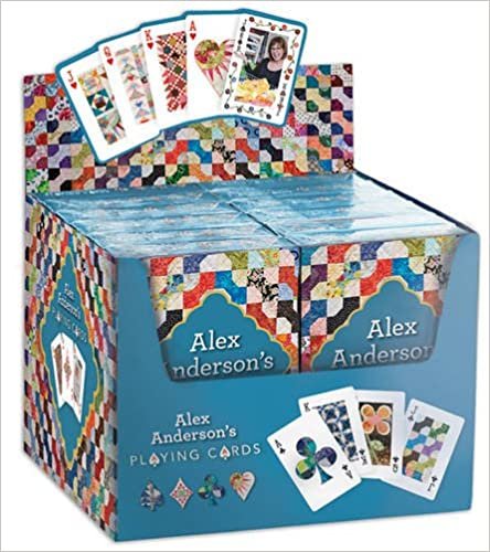 okumak Alex Anderson&#39;s Playing Cards Point of Purchase Display: Point of Purchase Display with 12 Card Decks