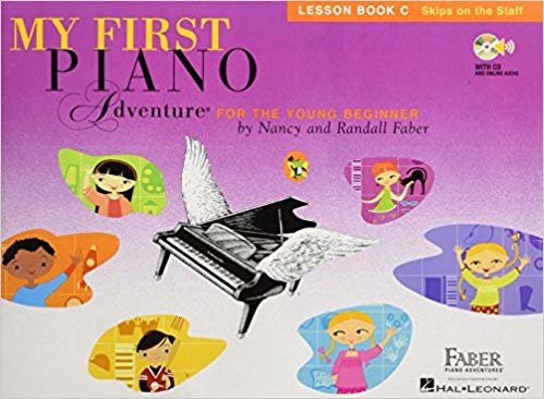 okumak Faber Piano Adventures: My First Piano Adventure - Lesson Book C with Play-Along &amp; Listening CD