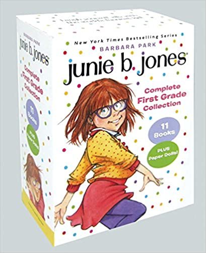 okumak Junie B. Jones Complete First Grade Collection: Books 18-28 with Paper Dolls in Boxed Set