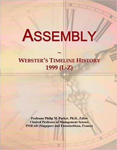 okumak Assembly: Webster&#39;s Timeline History, 1999 (L-Z)