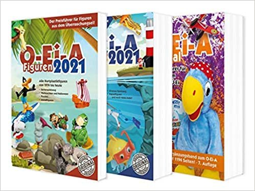 okumak Das O-Ei-A 3er Bundle 2021 - O-Ei-A Figuren, O-Ei-A Spielzeug und O-Ei-A Spezial im 3er-Pack mit rund 9,00 € Preisvorteil gegenüber Einzelkauf!
