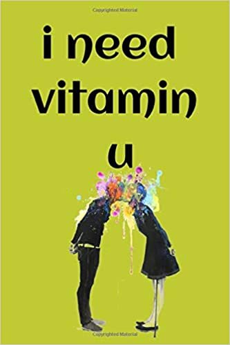 okumak i need vitamin u: blank paper Notebook Journal happy valentine&#39;s day gifts,love romantic words of love college ruled, Diary Unlined/Plan Notebook