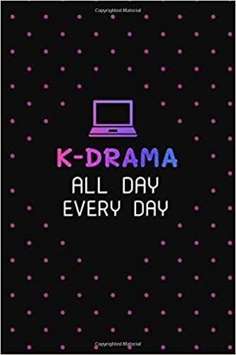 okumak K-Drama All Day Every Day: 120 Page Blank Lined Journal