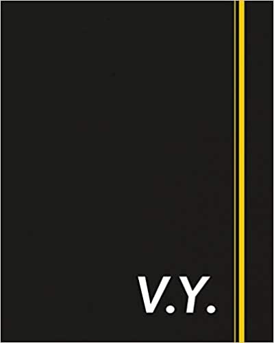 okumak V.Y.: Classic Monogram Lined Notebook Personalized With Two Initials - Matte Softcover Professional Style Paperback Journal Perfect Gift for Men and Women