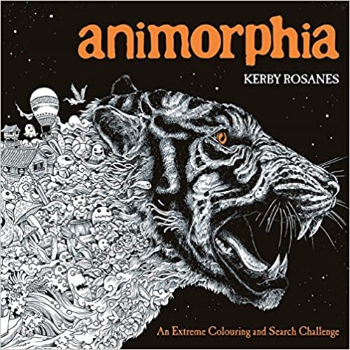 okumak Rosanes, K: Animorphia (Kerby Rosanes Extreme Colouring)