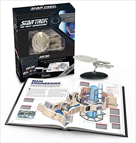 okumak Star Trek The Next Generation: The U.S.S. Enterprise NCC-1701-D Illustrated Handbook Plus Collectible