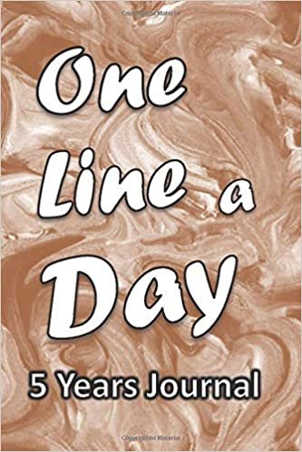 okumak One Line a Day 5 Years Journal: 5 Years Journal: Five Years of Memories in One Book, a 6x9 Softcover easy to carry Diary, Dated and Lined Notebook, 366 lined pages,