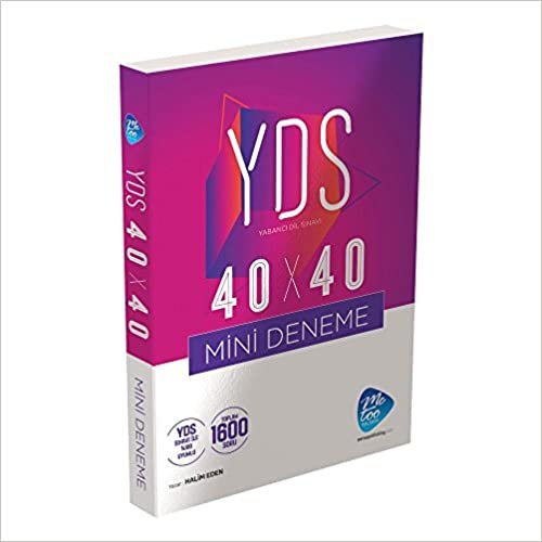 okumak Me Too Publishing YDS Advanced 40x40 Mini Deneme