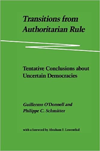 okumak TRANSITIONS FROM AUTHORITARIAN: Prospects for Democracy: Tentative Conclusions About Uncertain Democracies v. 4