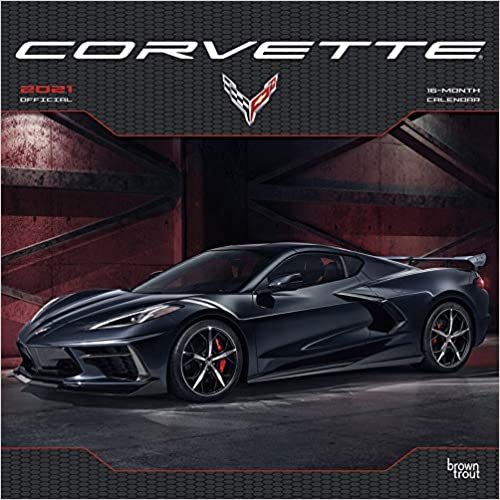 okumak Corvette 2021 - 16-Monatskalender: Original BrownTrout-Kalender [Mehrsprachig] [Kalender] (Wall-Kalender)