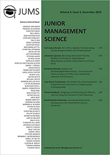 okumak Junior Management Science, Volume 4, Issue 4, December 2019
