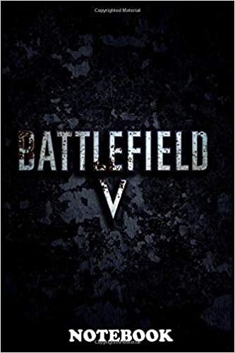 okumak Notebook: Battlefield V , Journal for Writing, College Ruled Size 6&quot; x 9&quot;, 110 Pages