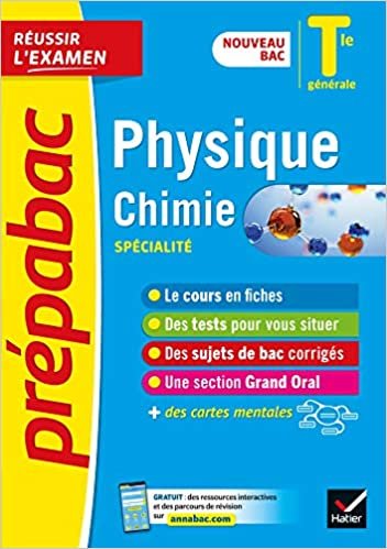okumak Physique-Chimie Tle générale (spécialité) - Prépabac Réussir l&#39;examen: nouveau programme, nouveau bac (2020-2021) (Prépabac (18))