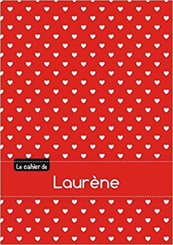 okumak Le cahier de Laurène - Blanc, 96p, A5 - Petits c urs (Tout âge)