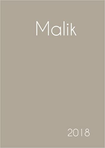 okumak 2018: Namenskalender 2018 - Malik - DIN A5 - eine Woche pro Doppelseite
