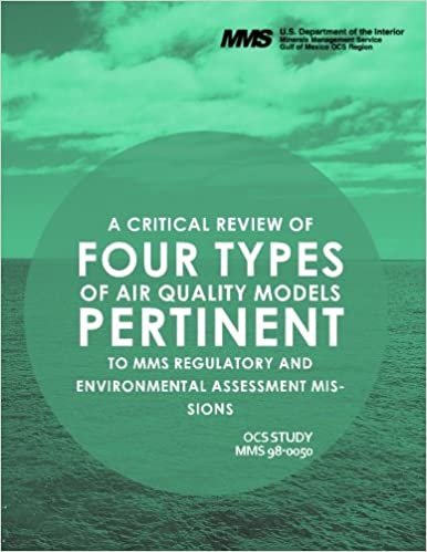 okumak A Critcal Review of Four Types of Air Quality Models Pertinent to MMS Regulatory and Enviornmental Assessment Missions