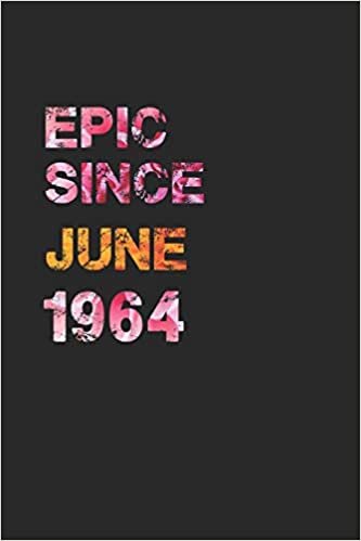 okumak EPIC SINCE JUNE 1964: Awesome ruled notebook