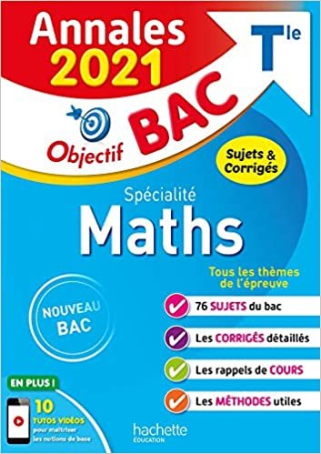 okumak Annales Bac 2021 Spé Maths Term (Annales du Bac)