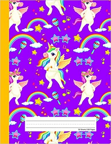 okumak Primary Journal Grades K-2: Primary Composition Notebook K-2: Dotted Midline with Picture Space | Composition School Exercise Book | 120 Story Pages (Cute Unicorn Notebooks For Girls)