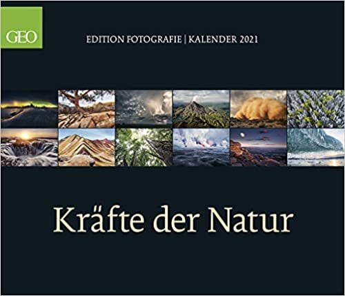 okumak GEO Edition: Kräfte der Natur 2021 - Wand-Kalender - Poster-Kalender - 70x60