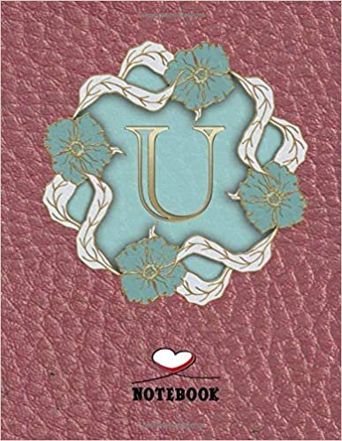 okumak U: Monogram Initial U journal, Wide Ruled Composition Notebook for Women: U: Personalized Initial  Wide Ruled Lined Journal ( 8.5&quot; x 11” - 110 Pages ) ... Girls ,Funny U: Notebook ,Gift for U: Lovers