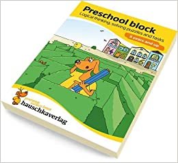 okumak Preschool block - Logical thinking, solving puzzles and tasks 5 years and up, A5-Block (Übungsmaterial für Kindergarten und Vorschule, Band 732)