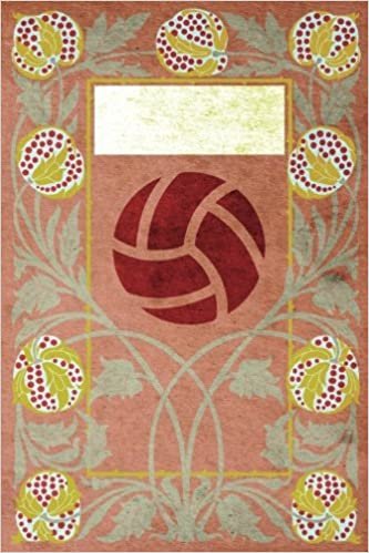 okumak Monogram Volleyball Journal: Blank Notebook Diary Log (Monogram NouveauThree 365 Lined)