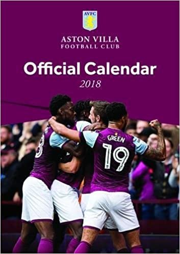 okumak Aston Villa F.C. Official 2018 Calendar - A3 Poster Format Calendar